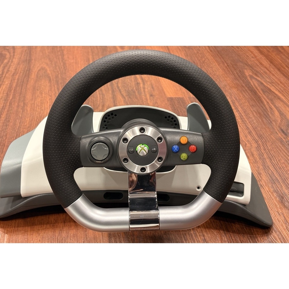 Xbox‎ 360 Wireless Racing Wheel READ! - Picture 3 of 16